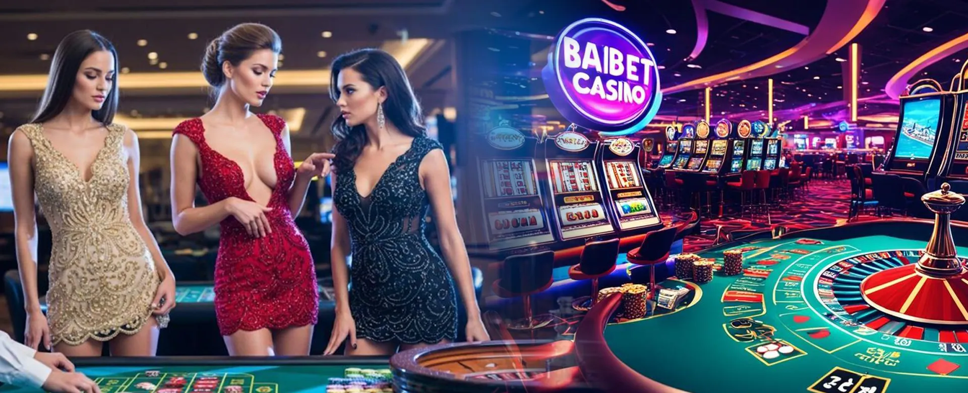 Dynamic casino scene with Jili games