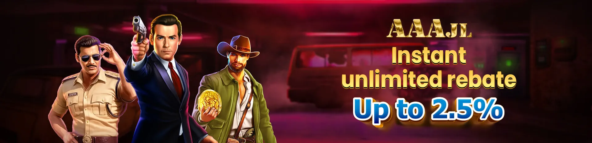 Dynamic hero image featuring various Jili games with opulent gold and red tones, symbolizing gaming excitement and luxury